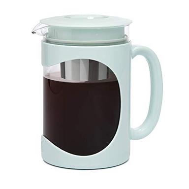 Primula Burke Deluxe Cold Brew Iced Coffee Maker, 1.6 qt, Aqua | Mubboo