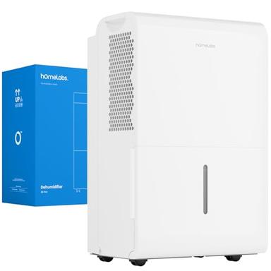 hOmeLabs 50-Pint Wi-Fi Dehumidifier