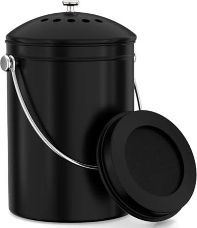 Utopia Kitchen Compost Bin with Spare Filter | Mubboo