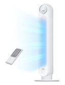 DREO Tower Fan for Bedroom, 2026 Upgraded DC Motor, 28ft/s High Velocity, 20dB Ultra Quiet Standing Fan, 8 Speeds 4 Modes, 90° Oscillating Bladeless Fan for Indoors, Floor Fans with Remote, White | Mubboo