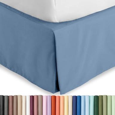 Bare Home Kids Twin Bed Skirt (Tailored 15-Inch Drop) | Mubboo