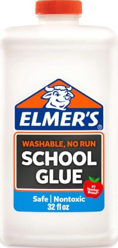 Elmer's Liquid School Glue, White, 32 oz