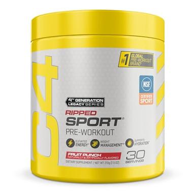 C4 Ripped Sport Pre Workout Powder | Mubboo
