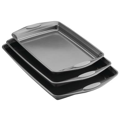 Rachael Ray 3-Piece Nonstick Bakeware Set | Mubboo