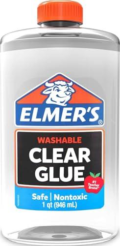 Elmer's Clear Liquid School Glue, 32 oz