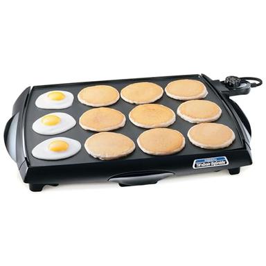 Presto 07046 Tilt 'n Drain Big Griddle Cool-Touch Electric Griddle | Mubboo