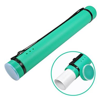 DEWEL Plastic Expanding Poster/Document Storage Tube, 24.5"-40" | Mubboo