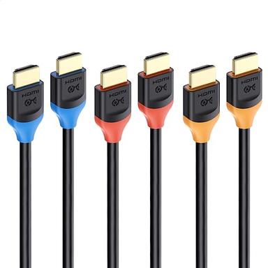 Cable Matters 3-Pack Certified Ultra High Speed HDMI Cable | Mubboo