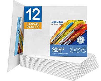 FIXSMITH Canvas Boards 8x10 12‑Pack | Mubboo