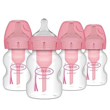 Dr. Brown’s Options+ Wide-Neck 5 oz, 4-pack | Mubboo