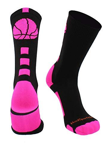 MadSportsStuff Basketball Socks - Cushioned Moisture Wicking Performance