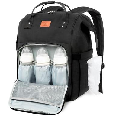 KeaBabies Baby Diaper Bag Backpack with Changing Pad | Mubboo