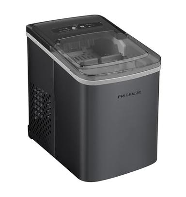 Frigidaire EFIC120-BLKSS-SC Stainless Steel Countertop Ice Maker