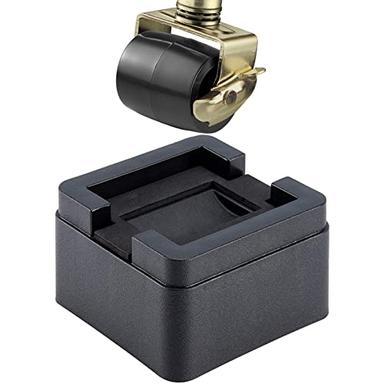 BTSD‑home 2 Inch Heavy Duty Square Bed Risers (4 Pack) | Mubboo