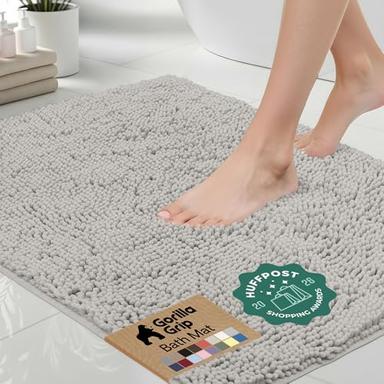 Gorilla Grip Chenille Bath Mat