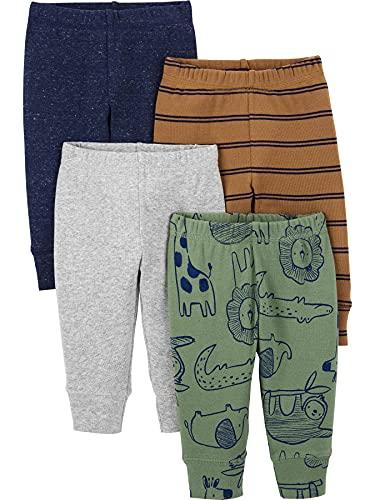 Simple Joys by Carter's Baby Boys' 4-Pack Cotton Pants