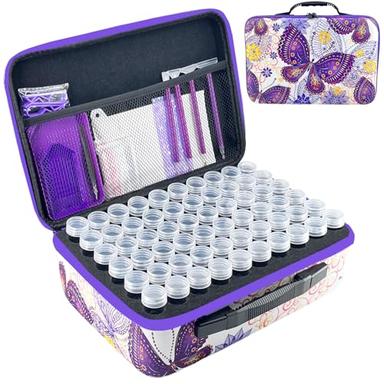 LIRUNQIU 120 Slot Diamond Painting Storage Box
