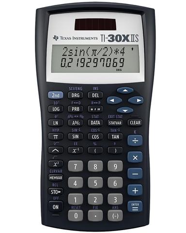 Texas Instruments TI-30XIIS, Black