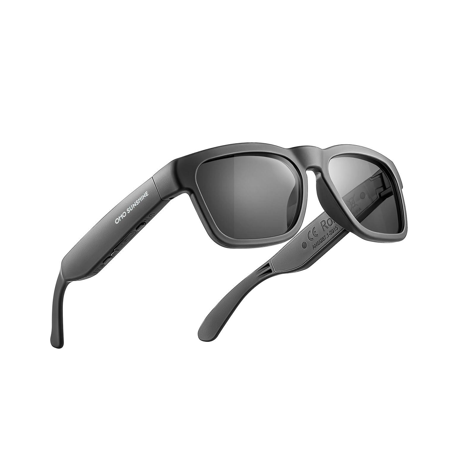 OhO sunshine Bluetooth Audio Sunglasses with open-ear speakers and UV400 lenses