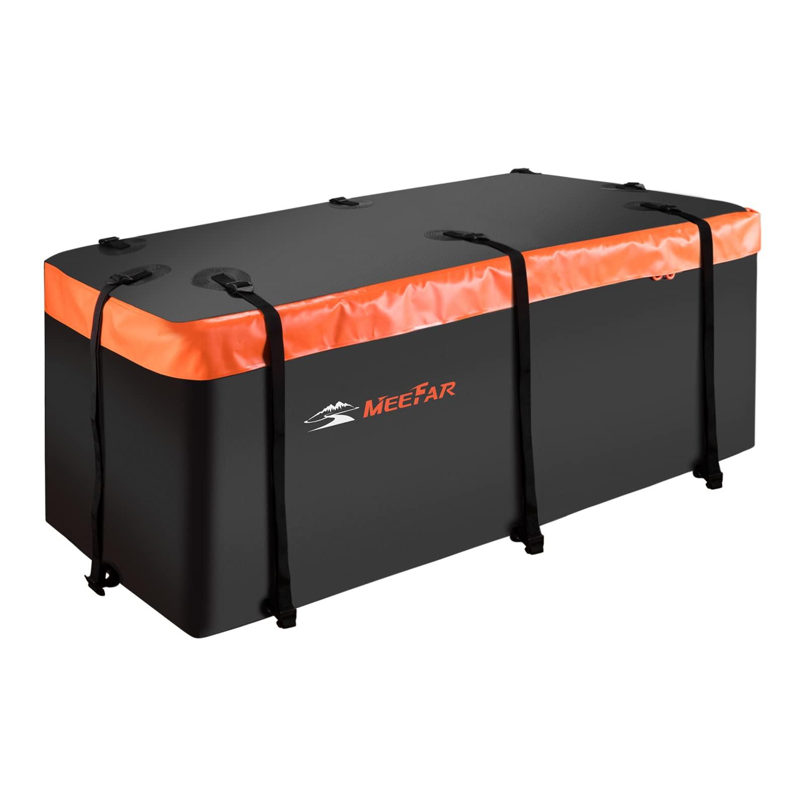 MeeFar hitch mount cargo carrier bag on a vehicle