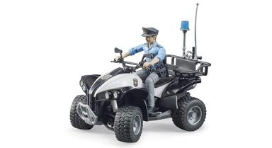 Bruder Police Quad with Light & Figure