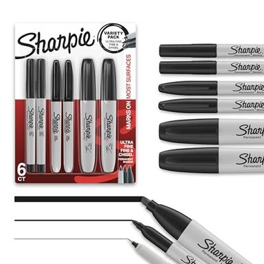 Sharpie Permanent Markers Variety Pack | Mubboo
