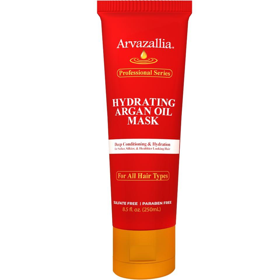 Arvazallia Hydrating Argan Oil Hair Mask tube