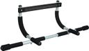 Iron Gym Pull-Up Bar - Total Upper Body Workout Bar for Doorway, Adjustable Width Locking, No Screws Portable Door Frame Horizontal Chin-up Bar, Fitness Exercise