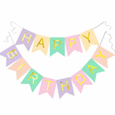 Letjolt Macarone 13-Piece Party Signs | Mubboo