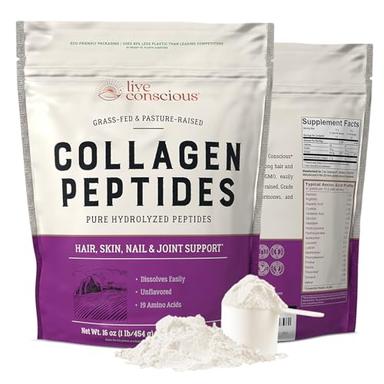 Live Conscious Collagen Peptides Powder | Mubboo