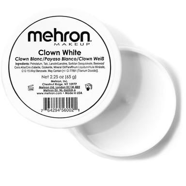 Mehron Makeup Clown White Professional Face Paint Cream | Mubboo