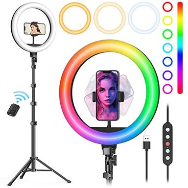 Weilisi 10" RGB Ring Light