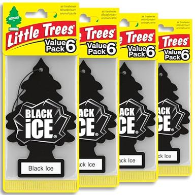 LITTLE TREES Black Ice, 24-Count | Mubboo