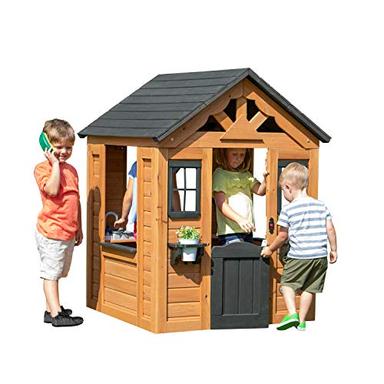 Backyard Discovery Sweetwater Cedar Wooden Playhouse | Mubboo