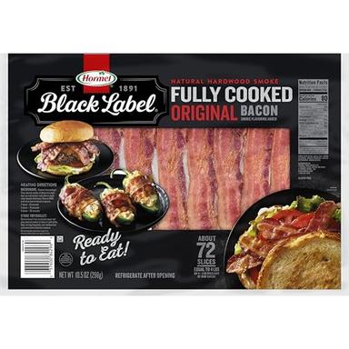 Hormel Black Label Fully Cooked Bacon