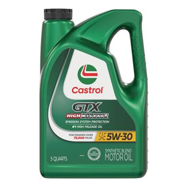 Castrol GTX High Mileage 5W-30 Synthetic Blend