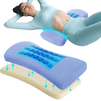 Vamorry Lumbar Support Pillow with Cooling Gel