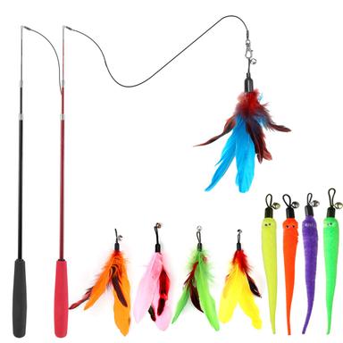MeoHui Cat Wand Toy Set