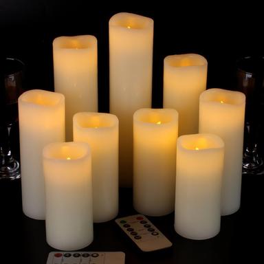 Vinkor Flameless Pillar Candles | Mubboo