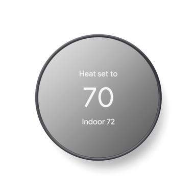 Google Nest Thermostat, Charcoal