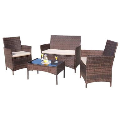 Homall 4-Piece Outdoor Patio Furniture Set