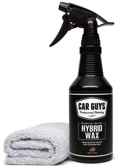 CAR GUYS Hybrid Spray Wax Kit with Towel