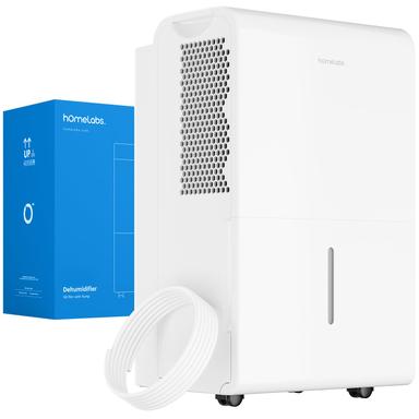 hOmeLabs Dehumidifier 7,500 Sq Ft with Pump