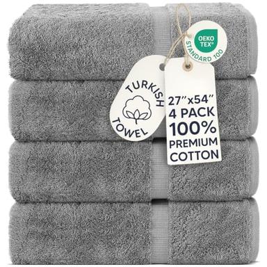 Chakir Turkish Linens 4-Piece Bath Towel Set | Mubboo