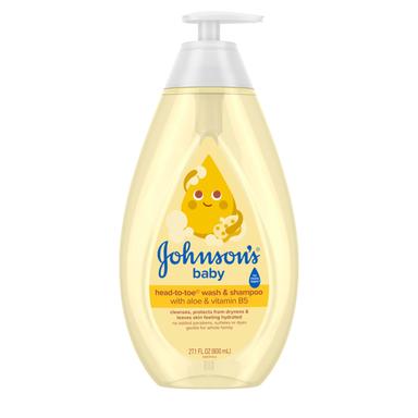 Johnson’s Head‑To‑Toe 2‑in‑1 Tear‑Free Wash & Shampoo