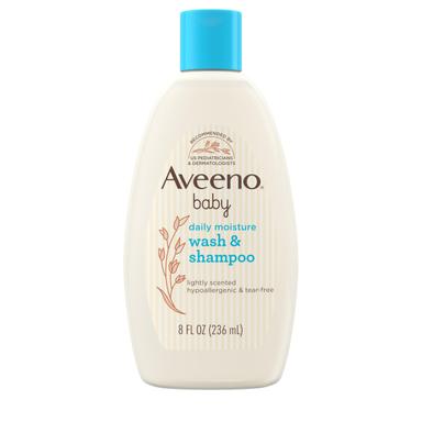 Aveeno Baby Wash & Shampoo, Tear‑Free