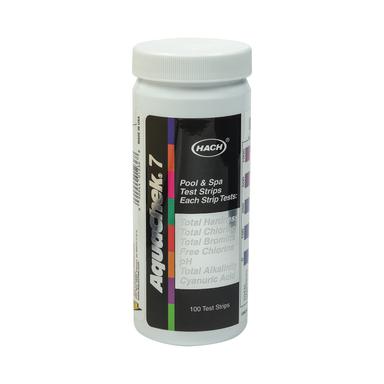 AquaChek 7-Way Pool and Spa Test Strips (Silver)