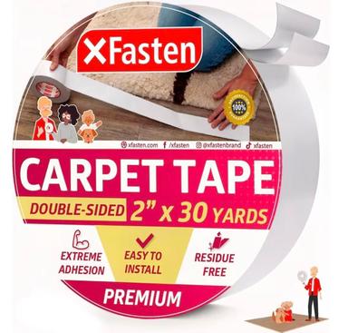 XFasten Double-Sided Carpet Tape | Mubboo