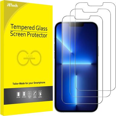 JETech Screen Protector for iPhone 13/16e (3-Pack)