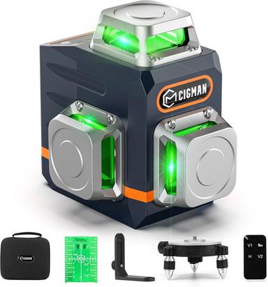 CIGMAN Laser Level Self Leveling 3x360°